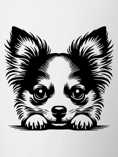 Chihuahua Head with Poten
