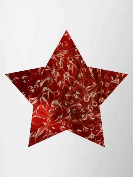 Star - hand-painted by Martina Eßer