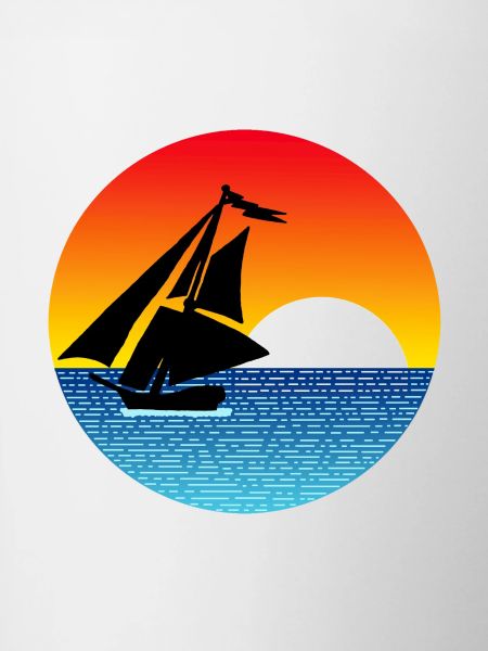Boat and sunset