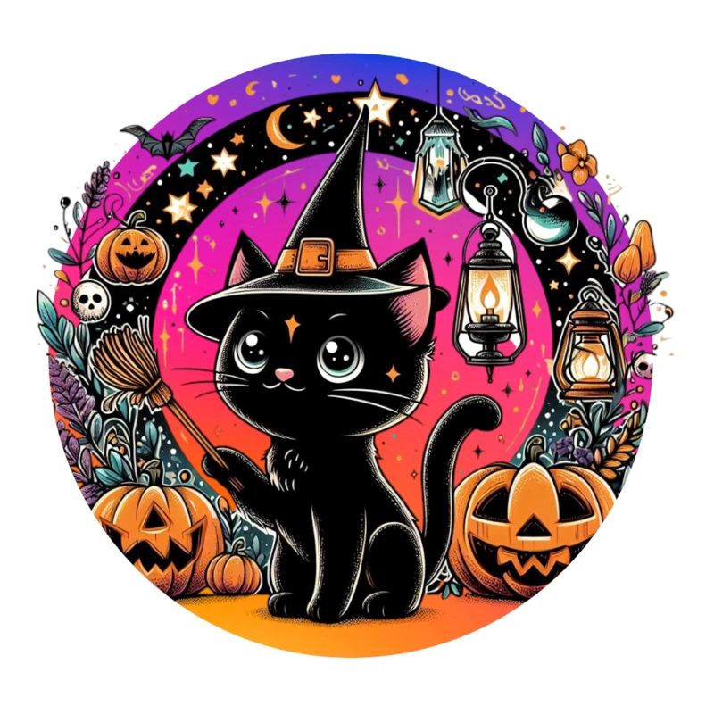 Spooky kitty Halloween 4