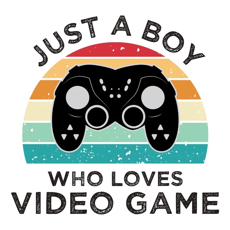 Nur ein Junge, der Videospiele liebt