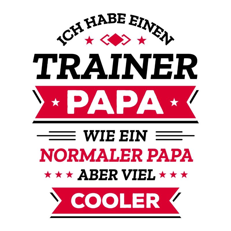 COOLER TRAINER PAPA VATERTAG GEBURTSTAG