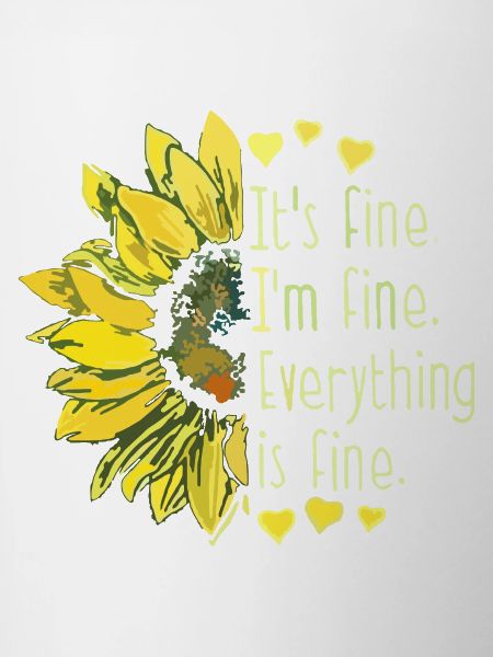 Sunflower Affirmation Graphic T-Shirt