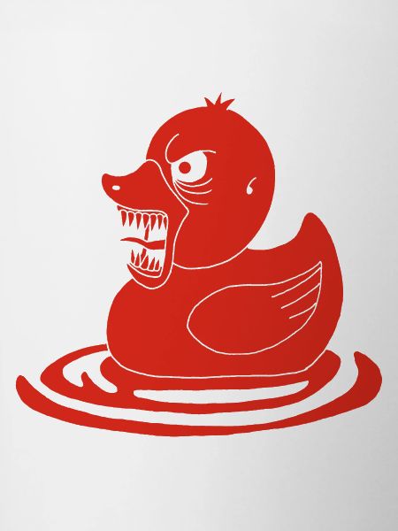 Red Demonic Duck