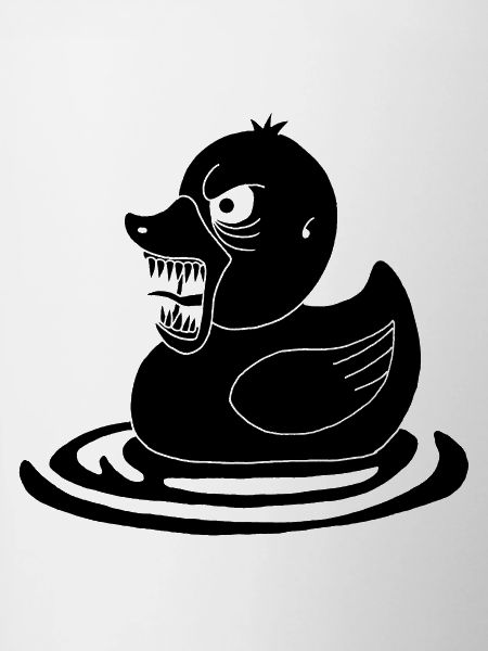 Black Demonic Duck