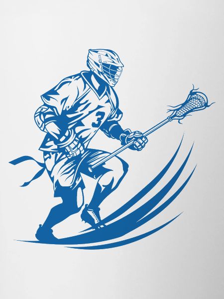 Lacrosse Player Graphics