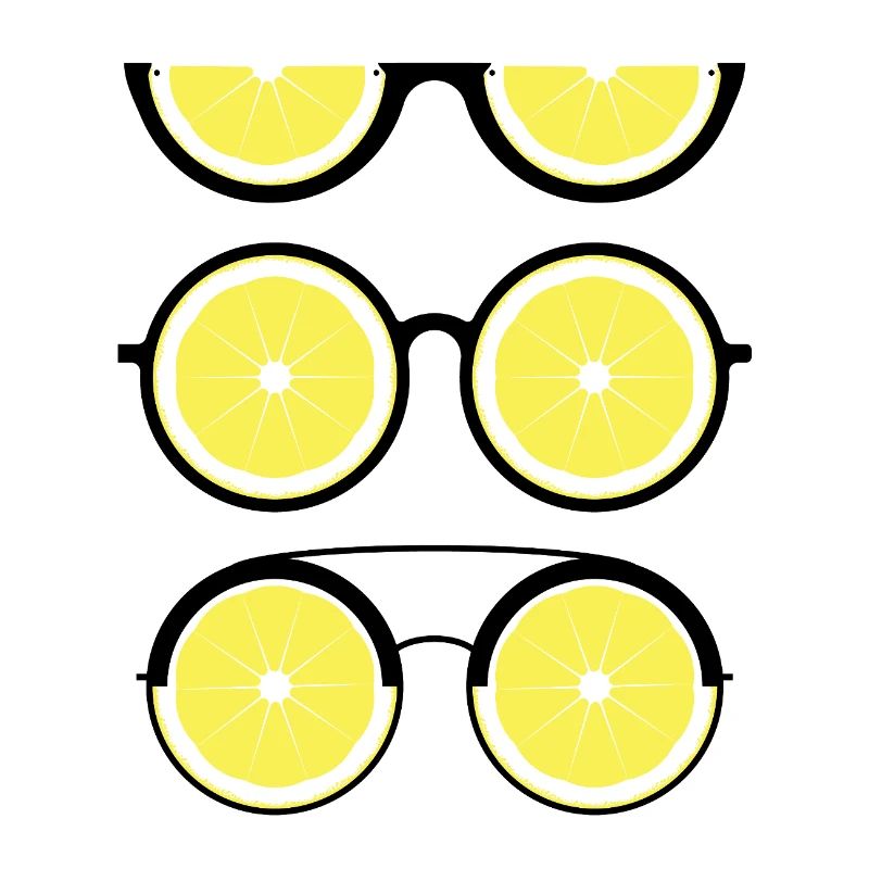 Lemon Linsen (Schwarz)