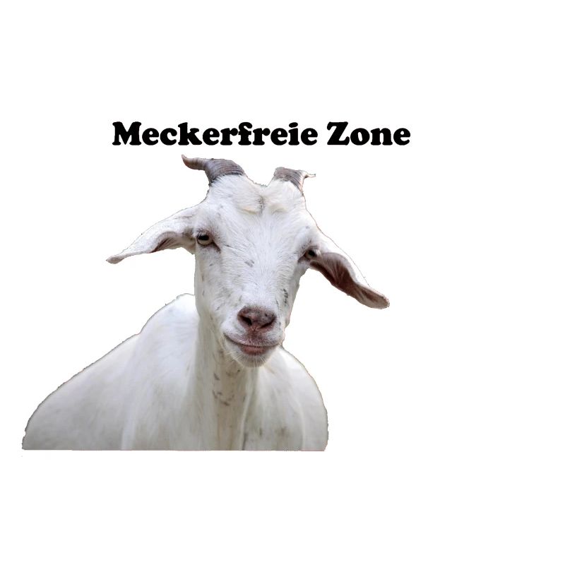 Meckerfreie zone chèvre