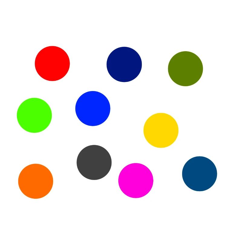 Colorful dots