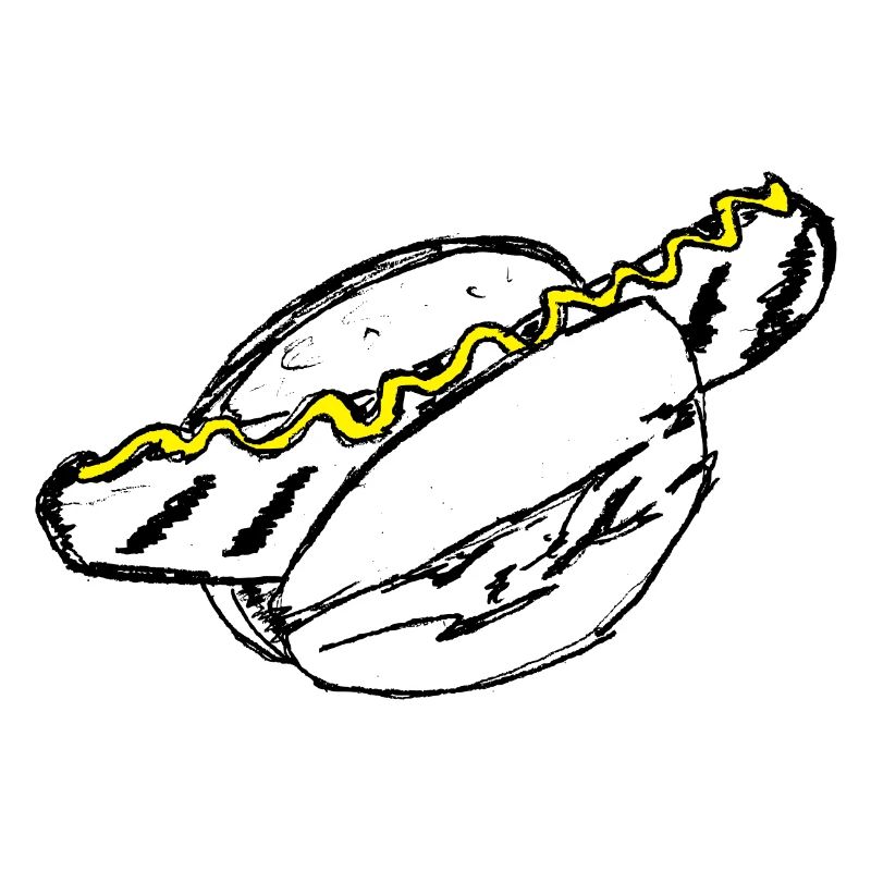 Eine Bratwurst
