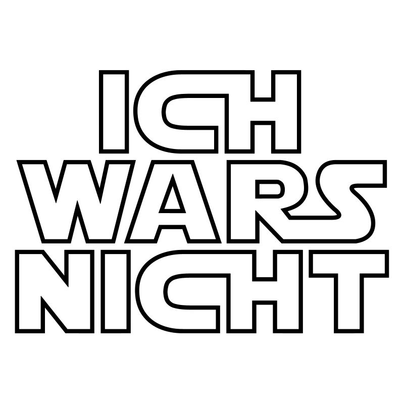 Ich war's nicht