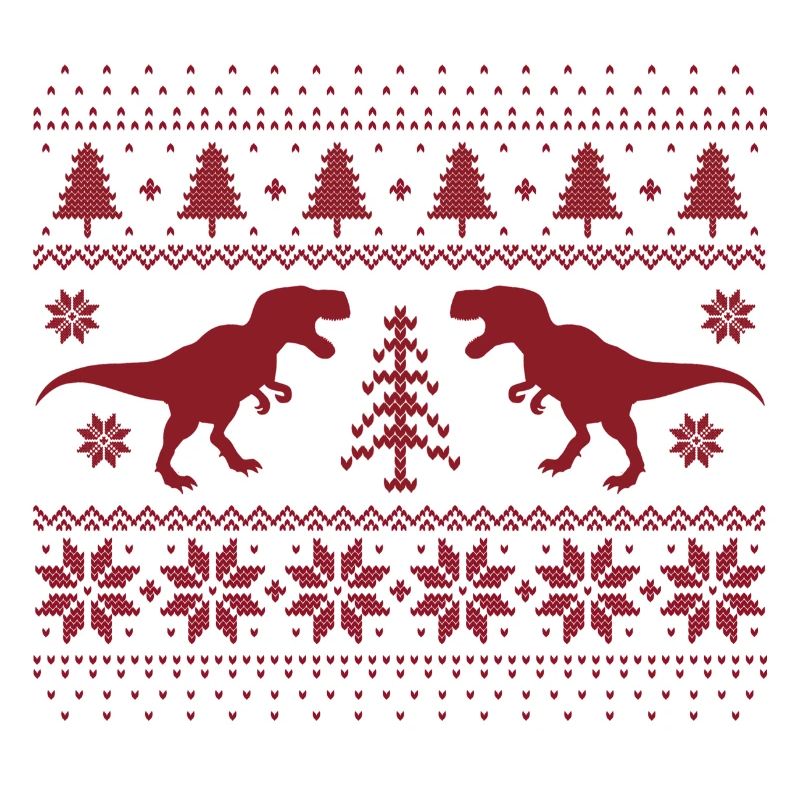 Dinosaur Christmas Sweater