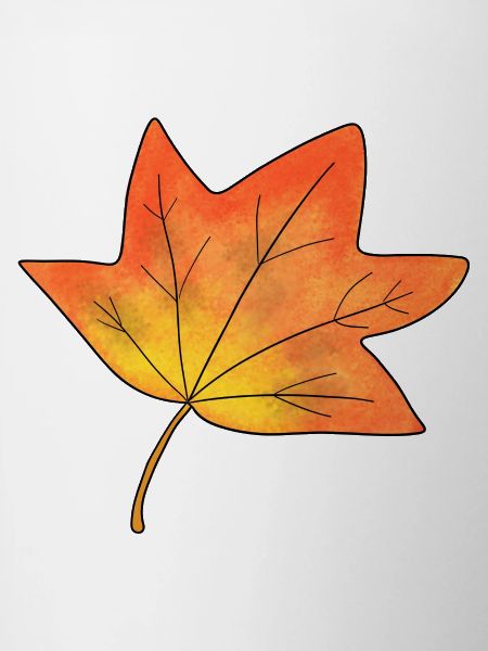 Autumn Leaf Maple Leaf