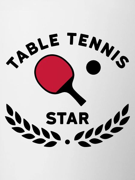 Table tennis star (laurel wreath)