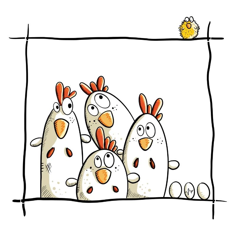 Happy Chickens