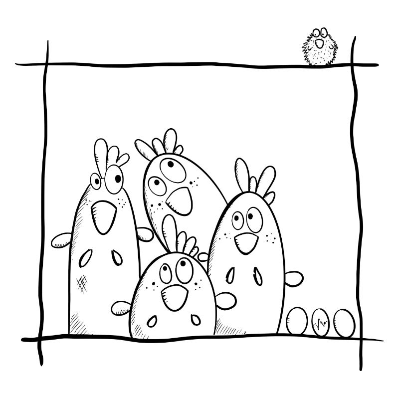 Happy Chickens