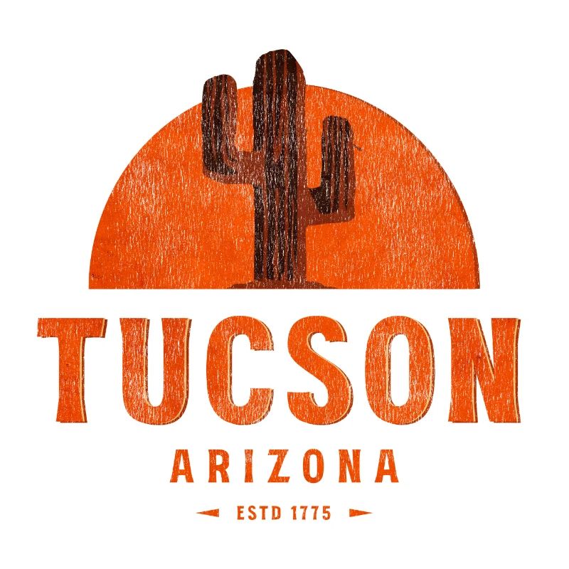 Tucson Sunset Cactus