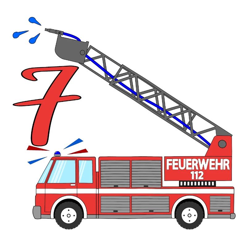 Feuerwehrauto 7.Geburtstag