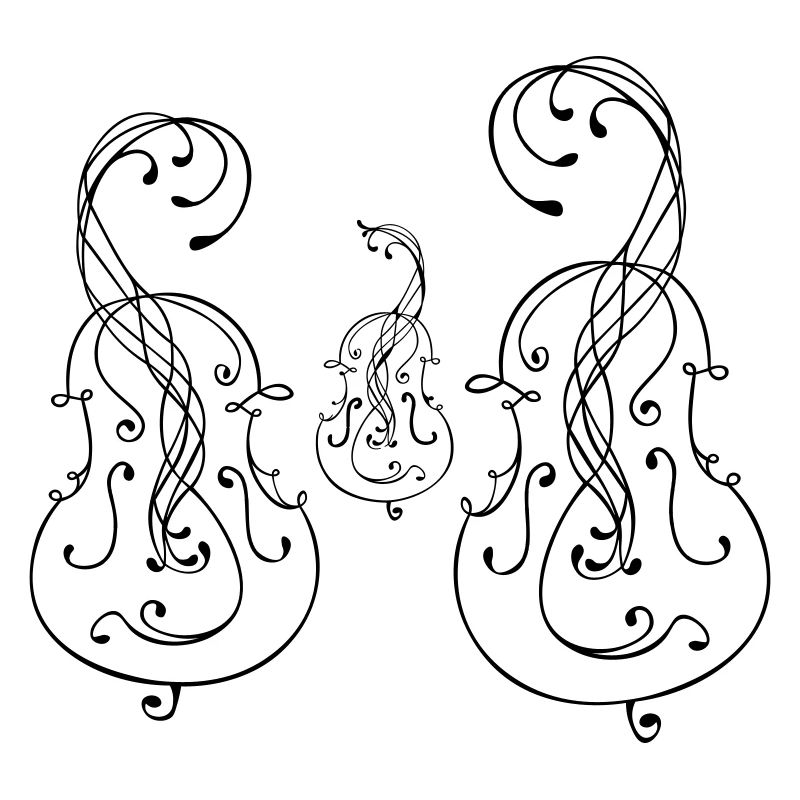 Famille de violoncelles