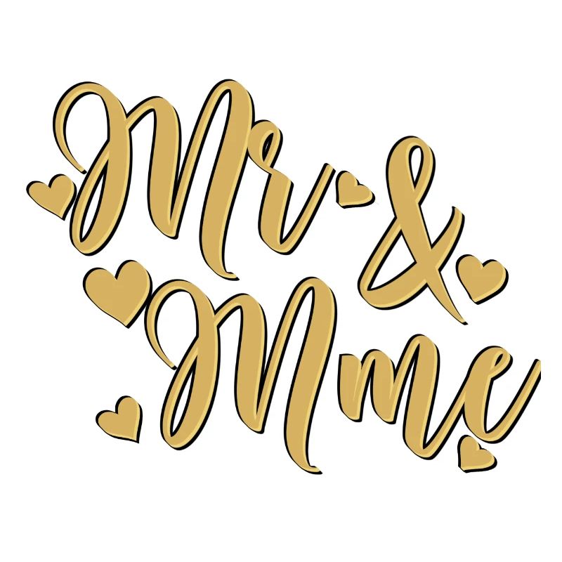 Mr & Mrs Doré Heart