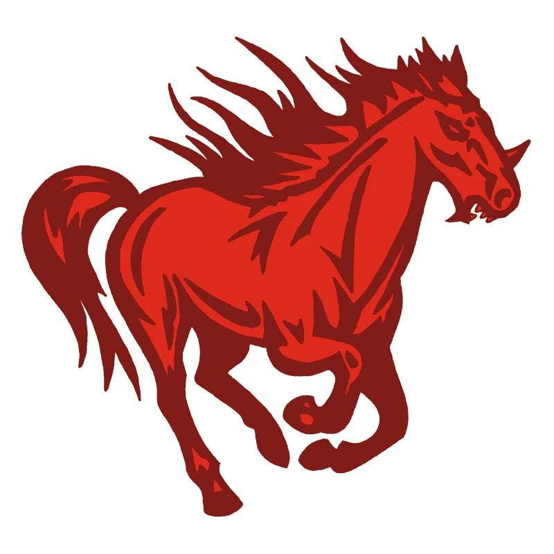 Dämonisches Pferd