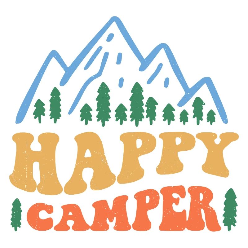 Happy Camper Retro