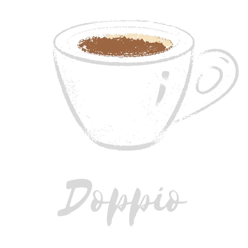 Chemise café Espresso Doppio Coffee Lover