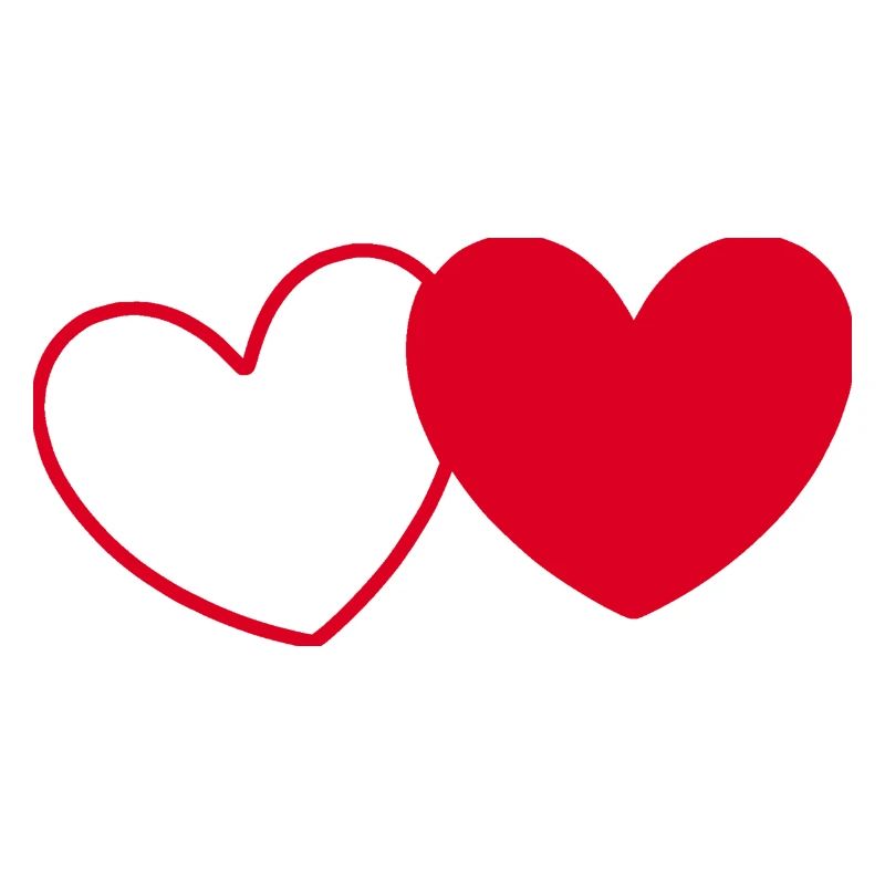rotes Herz rot Herzen rot Herz Geschenk Muttertag