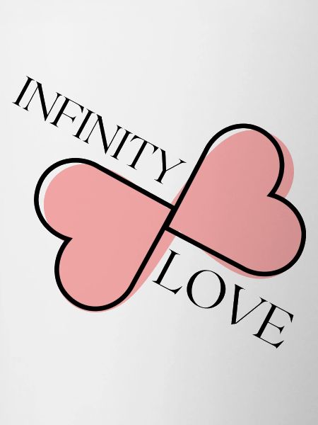 Crossed Pink Hearts Logo