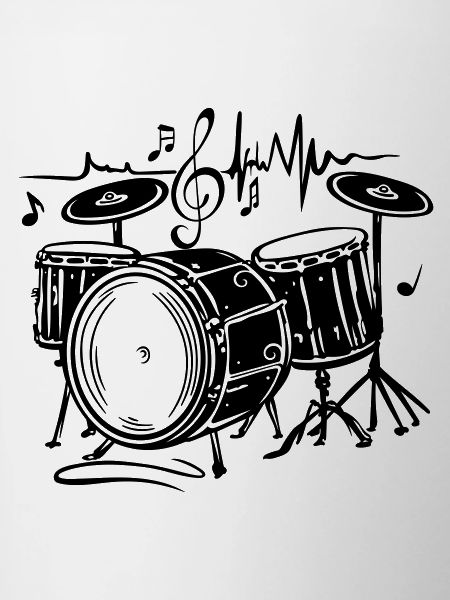 Drums Drums with heartbeat
