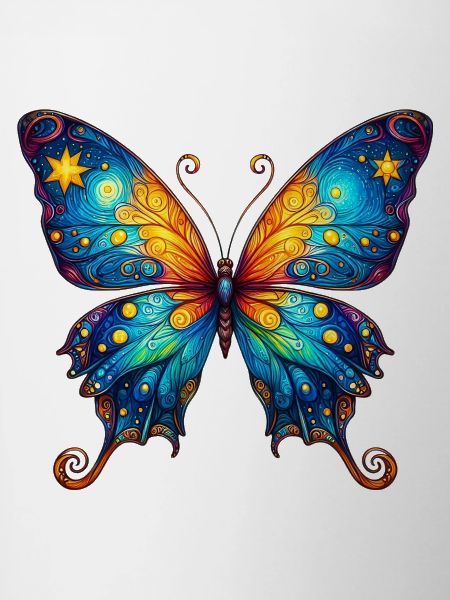 Van Gogh butterfly