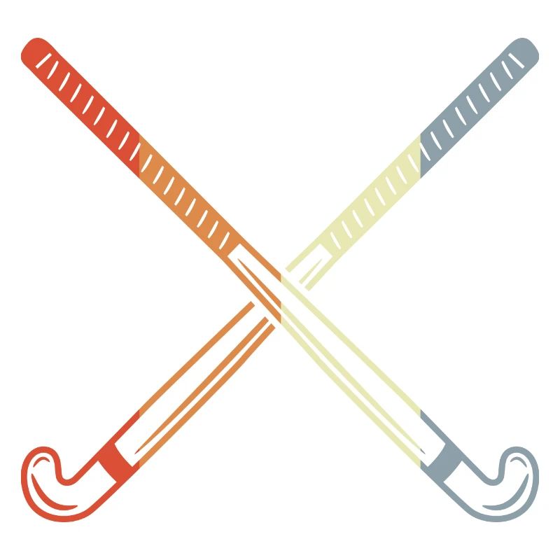 Bâtons de hockey rétro