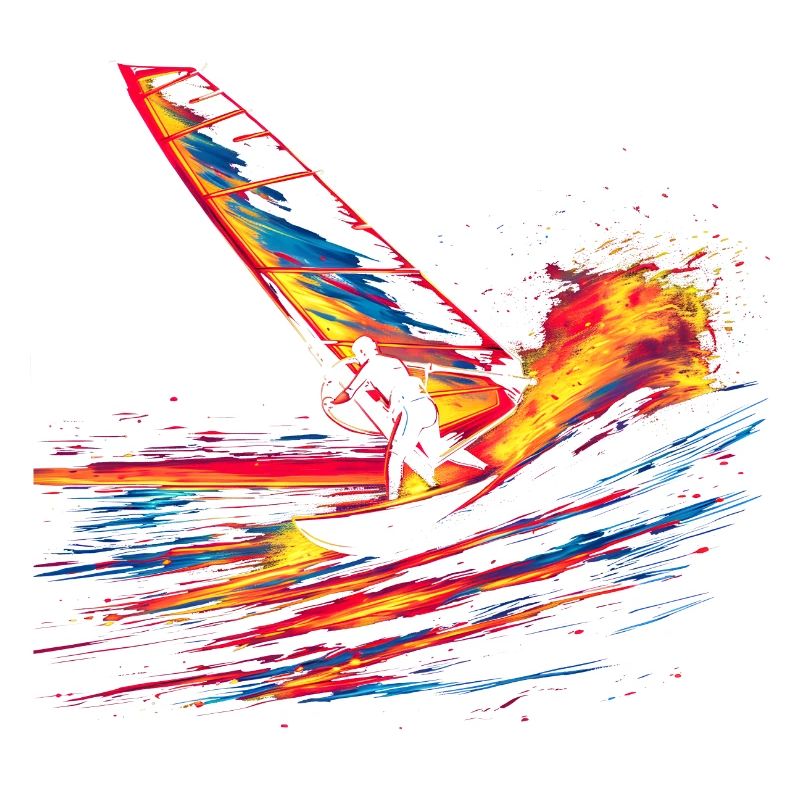 Oldschool Windsurfing