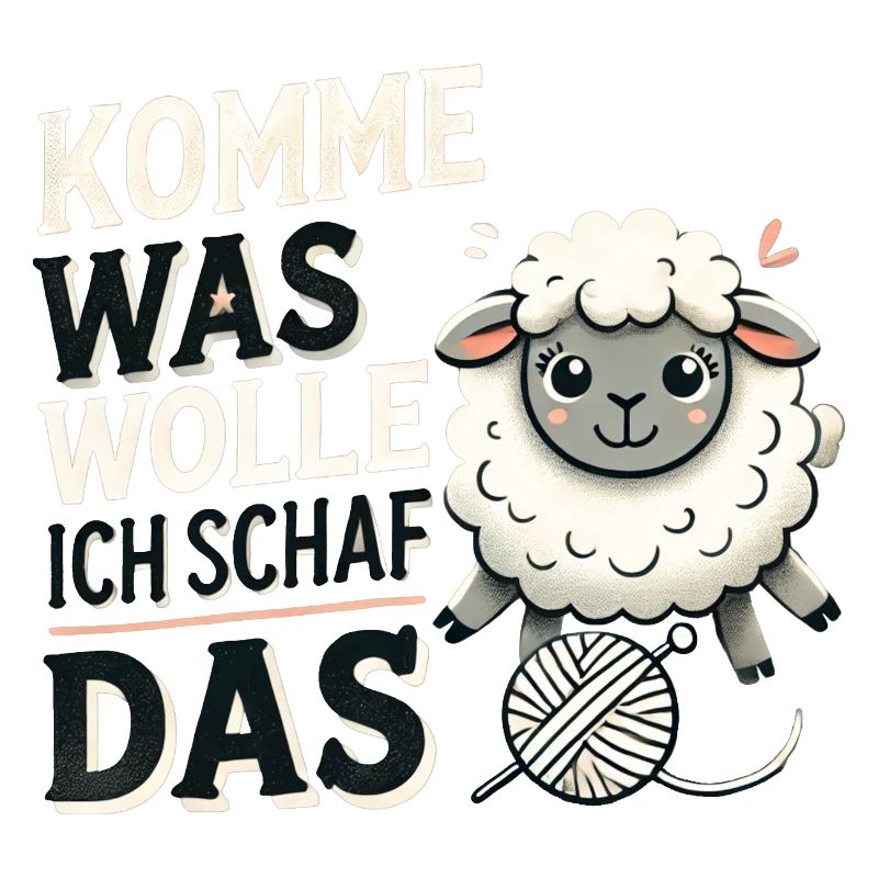 Komme was wolle ich Schaf das