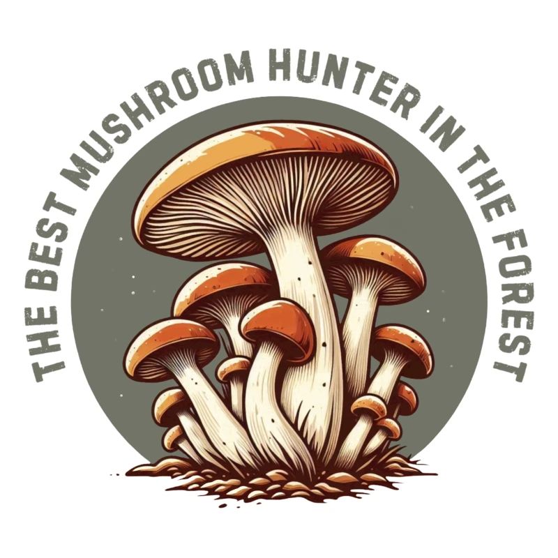 Le meilleur chasseur de champignons dans la forêt