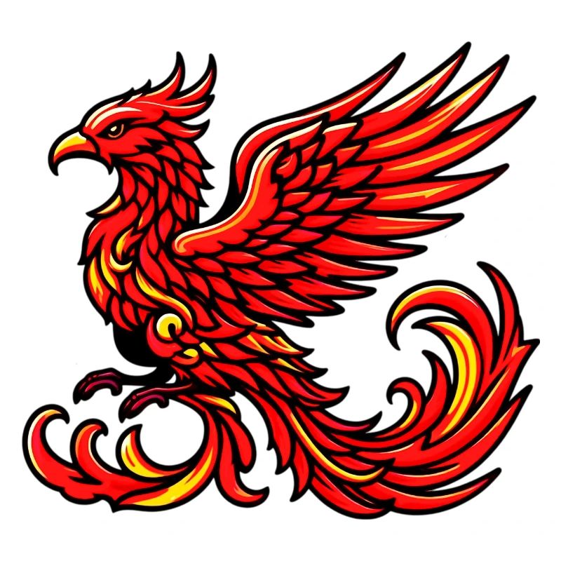 Phénix rouge