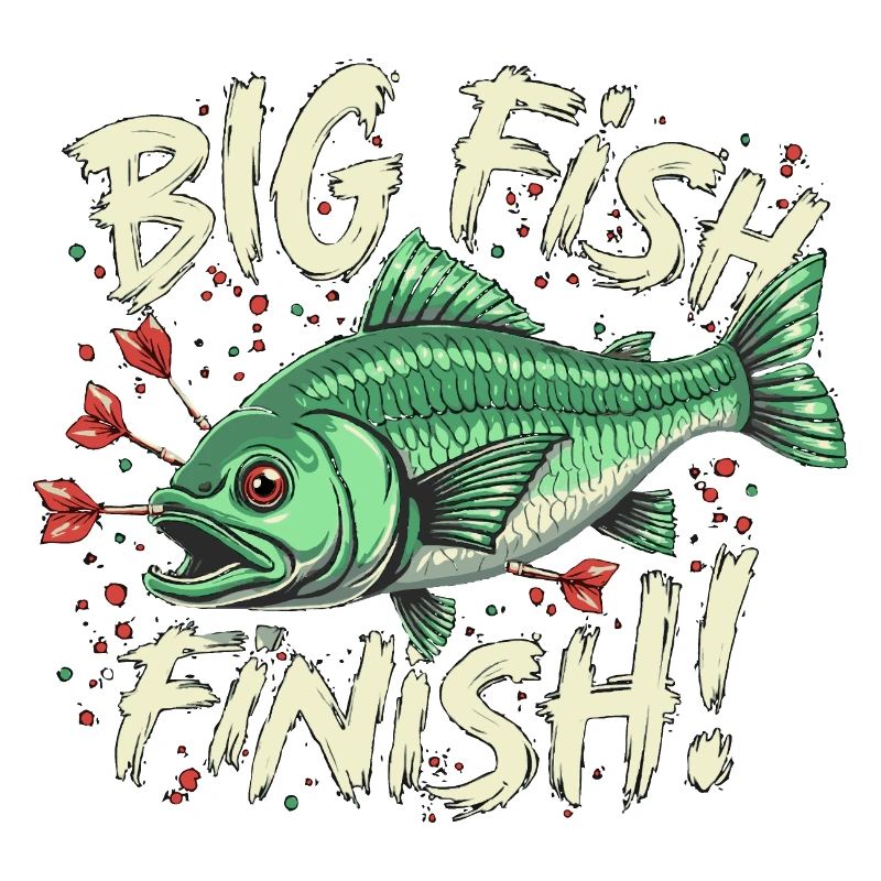 Fléchettes big fFinition poisson Fléchettes High Finish 170
