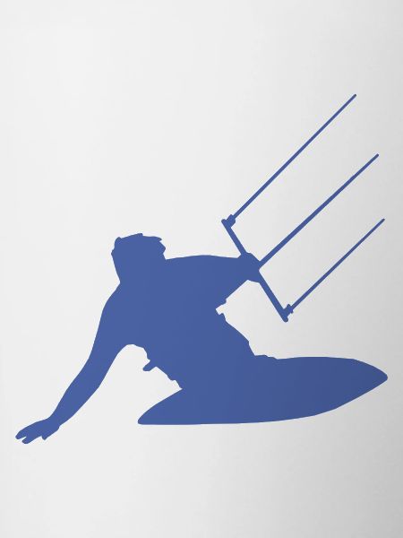 Kitesurfer Silhouette Sea Waves Adventure