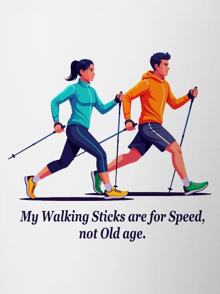 Nordic walking fans