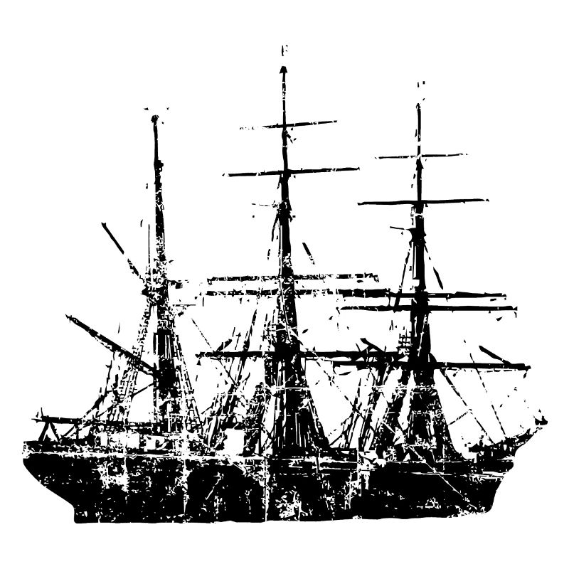 Sailing Ship Sailing Design Vintage (EU)