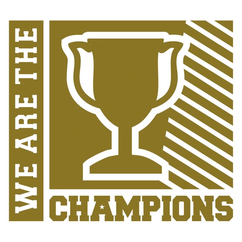 We are the Champions (lettrage)