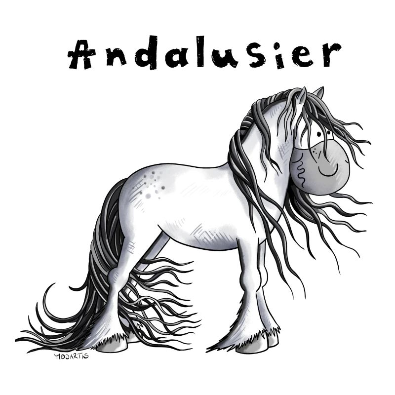 Knuffiger Andalusier