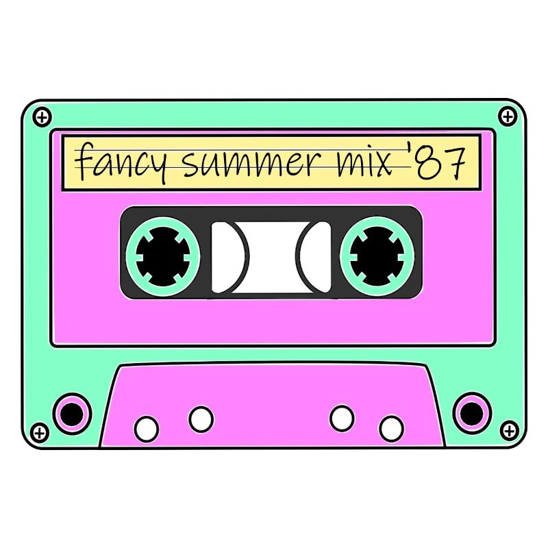 80er Kassette Summer Mix