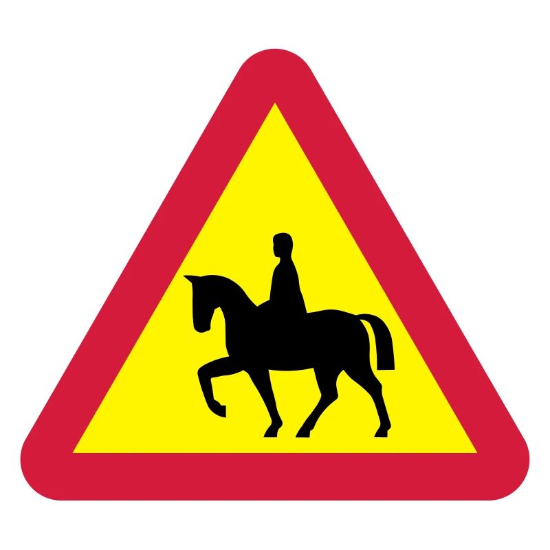 Avertissement de cheval