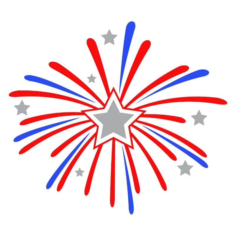 Feuerwerk Neujahr Geschenk