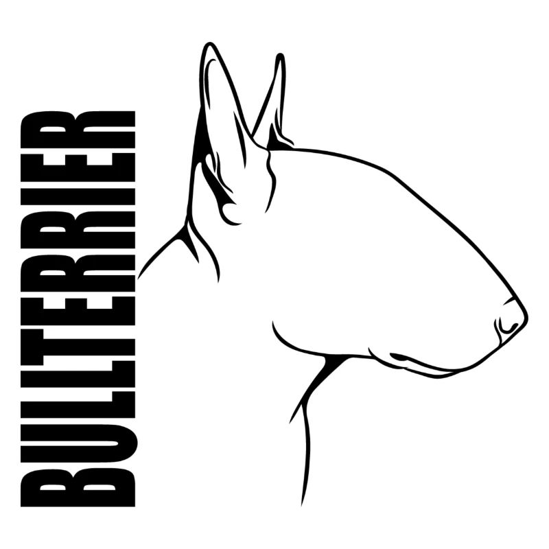 Bull Terrier Profil Chiens Chien Wilsigns