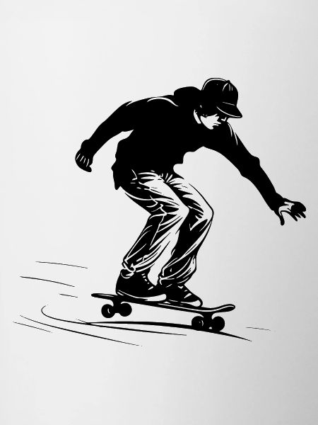 Skateboard Boy Graphic