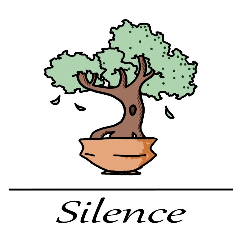 Arbre zen - silence