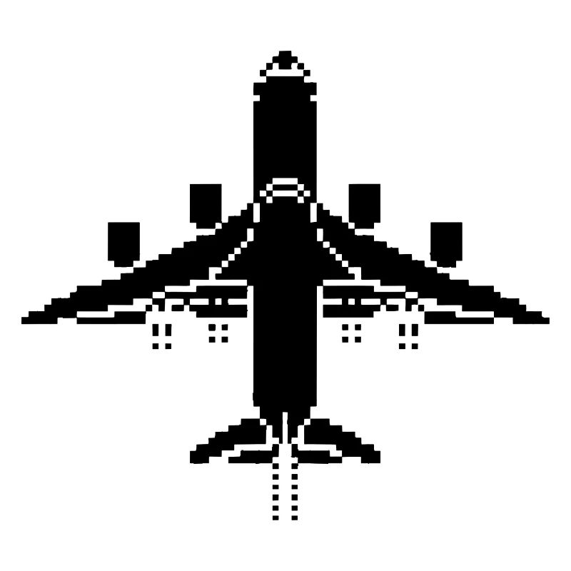 Airplane Pixel Art