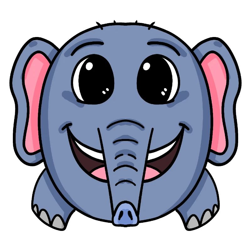 Elefant niedlich